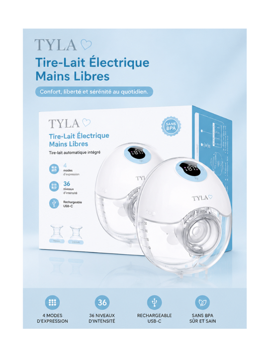 Tire-Lait Électrique Mains Libres - Tylaflow