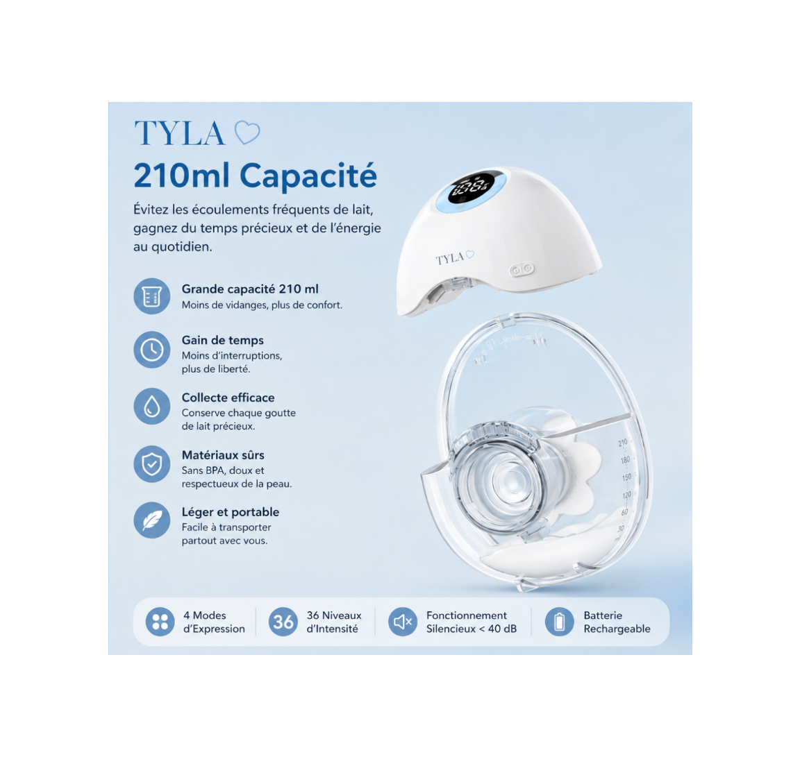Tire-Lait Électrique Mains Libres - Tylaflow