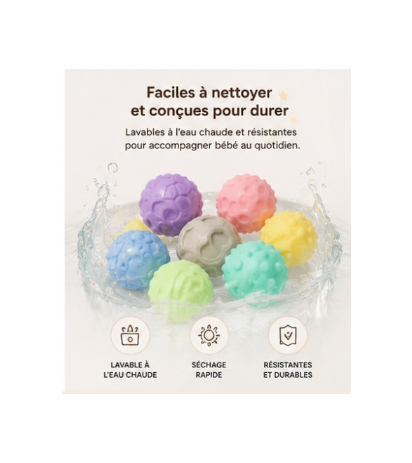 Balles d'Éveil Sensoriel Sphéra | TYLA