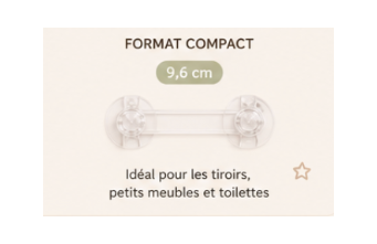 Kit de Verrous de Sécurité pour Placards et Tiroirs - TylaSafe | TYLA