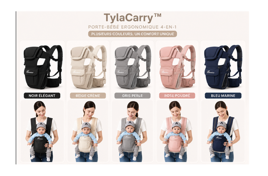 Porte-Bébé Ergonomique 4-en-1 - TylaCarry