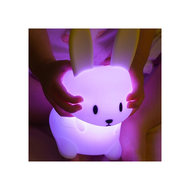 Veilleuse Lapin LED Tactile Rechargeable pour Bébé - TylaMoon