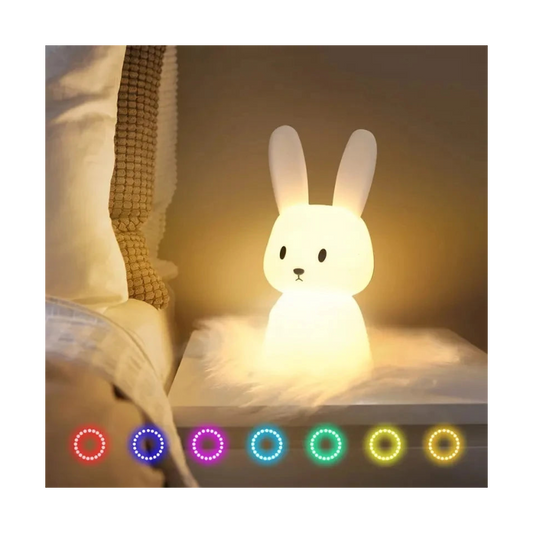Veilleuse Lapin LED Tactile Rechargeable pour Bébé - TylaMoon