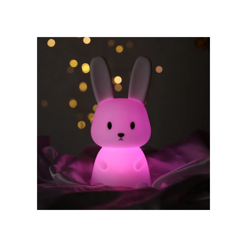 Veilleuse Lapin LED Tactile Rechargeable pour Bébé - TylaMoon
