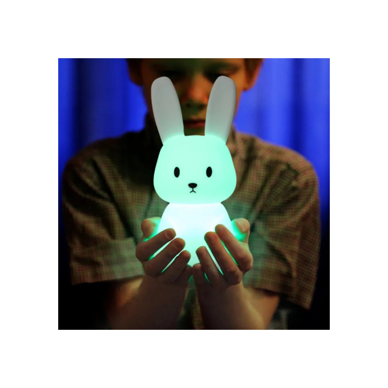 Veilleuse Lapin LED Tactile Rechargeable pour Bébé - TylaMoon